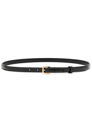 Toteme Leather Belt - Black - 70 (UK6/xS)