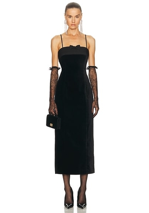 Posse Quincy Dress in Black - Black. Size M (also in ).