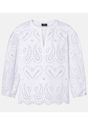 Etro Cotton-blend top