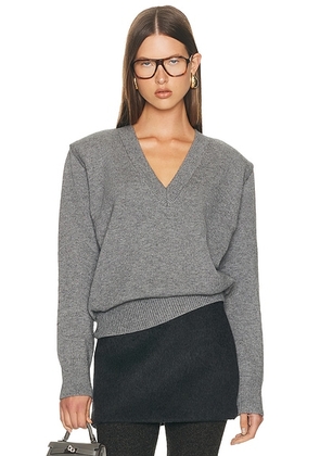SEROYA Sylvie Sweater in Medium Grey - Grey. Size S (also in ).