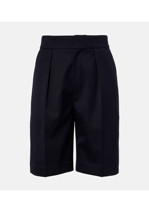 Victoria Beckham High-rise Bermuda shorts