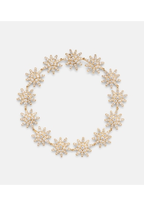 David Yurman Starburst 18kt gold tennis bracelet with diamonds