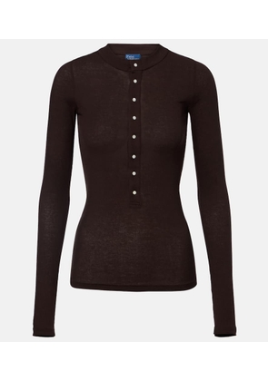 Polo Ralph Lauren Cotton jersey Henley shirt
