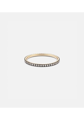 Stone and Strand Come Closer 14kt gold ring with diamonds