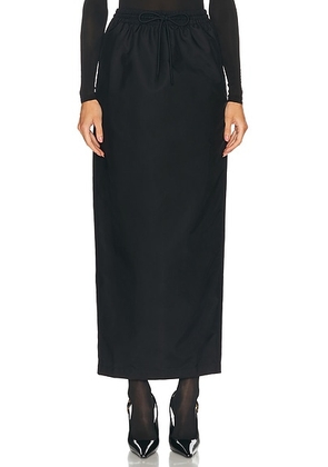 WARDROBE.NYC Utility Column Skirt in Black - Black. Size XXS (also in ).