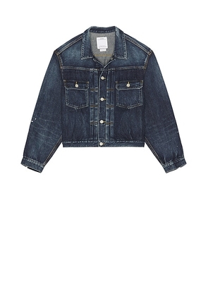 Visvim 101x Dmgd-1010 Denim Jacket in Indigo - Blue. Size 3 (also in ).