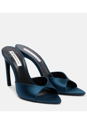 Victoria Beckham Harlow 100 satin mules