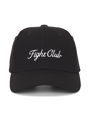 WACKO MARIA 6 Panel Cap in Black - Black. Size all.