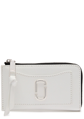Marc Jacobs The Snapshot Dtm Leather Wallet - White - One Size