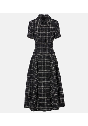 Emilia Wickstead Jody checked midi dress
