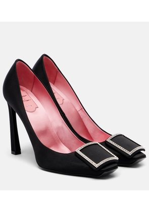 Roger Vivier Trumpette 100 satin pumps