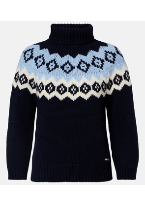Prada Fair Isle wool and cashmere sweater