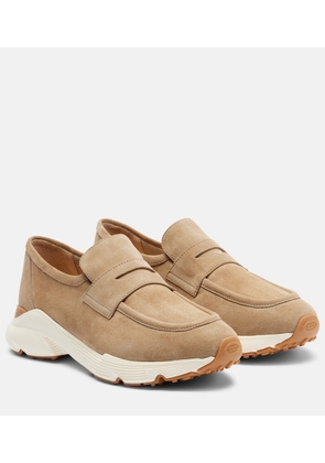 Tod's Suede slip-on shoes