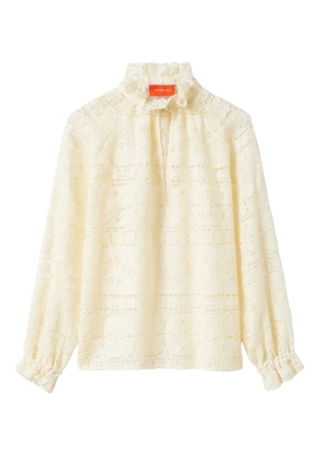 La DoubleJ ruffled blouse - Yellow
