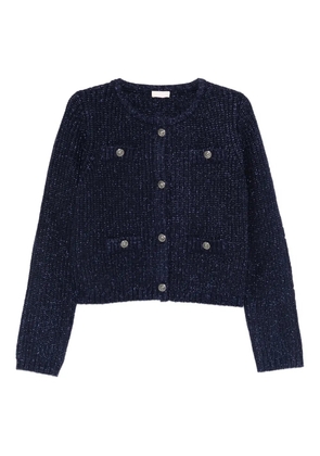LIU JO button-up cardigan - Blue