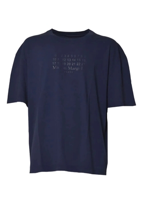 Maison Margiela print T-shirt - Blue