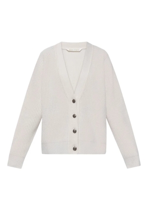 Palm Angels V-neck buttoned cardigan - Neutrals