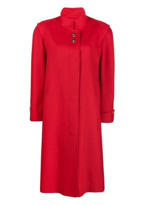 A.N.G.E.L.O. Vintage Cult 1980s single-breasted long coat - Red