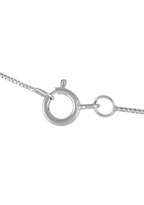 LB Exclusive 14kt white gold ruby necklace - Silver