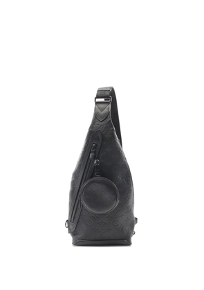 Louis Vuitton Pre-Owned 2021 Duo Sling monogram belt bag - Black