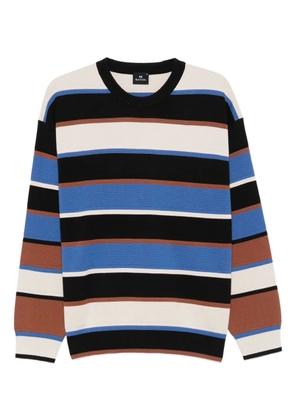 PS Paul Smith striped cotton sweater - Black