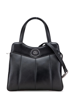 Gucci Pre-Owned 2016-2025 Small Leather Petite GG Tote satchel - Black