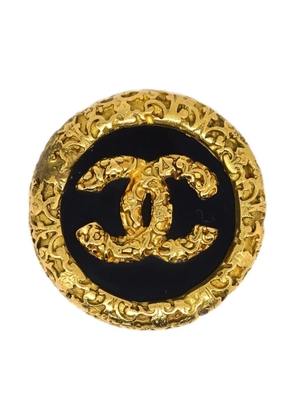 CHANEL Pre-Owned 1993 CC logo brooch - Gold
