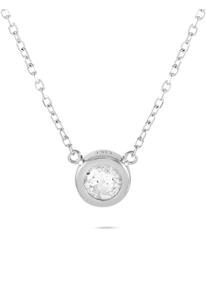 LB Exclusive 14K white gold diamond necklace - Silver