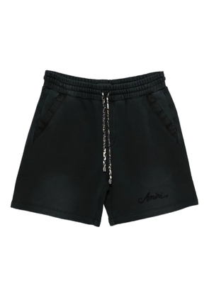 AMIRI drawstring-detail panelled shorts - Black