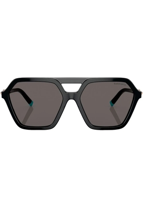 Tiffany & Co Eyewear pilot-frame sunglasses - Black