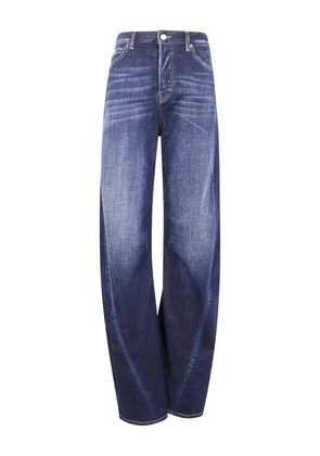 DSQUARED2 logo-plaque jeans - Blue