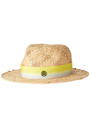 Maison Michel Derek interwoven-design hat - Neutrals