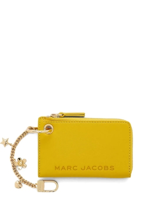 Marc Jacobs top-zip charm wallet - Yellow