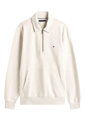 Tommy Hilfiger zipped polo shirt - Neutrals