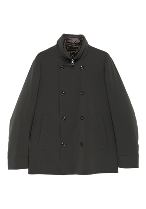 Montecore double-breasted zip-front jacket - Grey