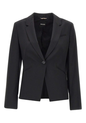 BOSS wool blazer - Black