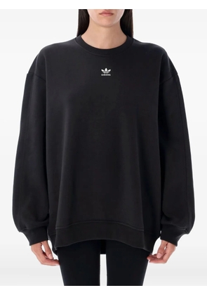 adidas small-logo sweatshirt - Black