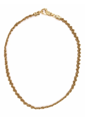 Emanuele Bicocchi Knot Braid necklace - Gold