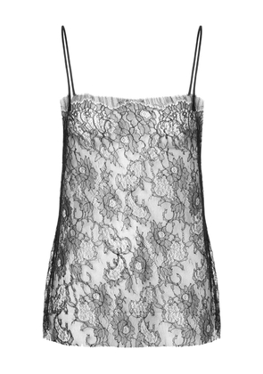 Alberta Ferretti lace top - Black