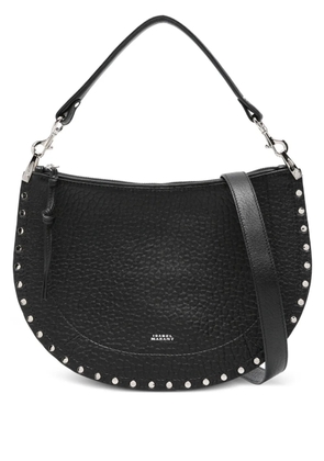 ISABEL MARANT Oskan studded shoulder bag - Black