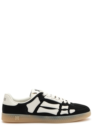 Amiri Pacific Bones Suede Sneakers - Black - 46 (IT46 / UK12)