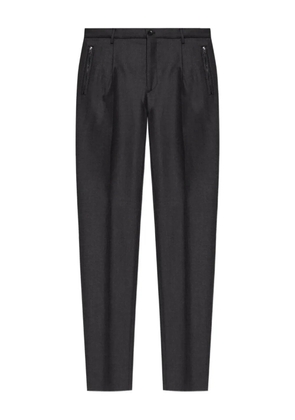 ETRO pleated zip-detail trousers - Grey