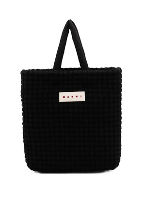 Marni padded-bubble tote bag - Black