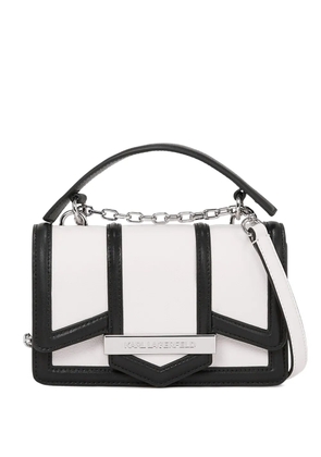 Karl Lagerfeld small K/Nova crossbody bag - White