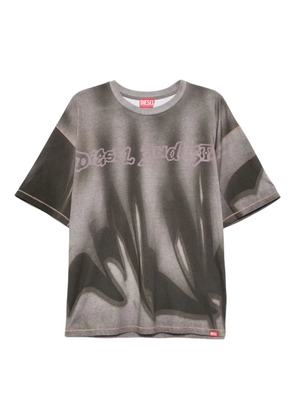 Diesel all-over print T-shirt - Grey