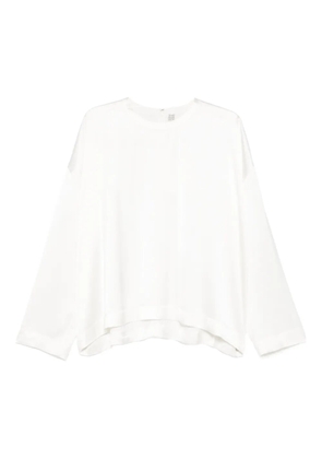 TOTEME round-neck blouse - White