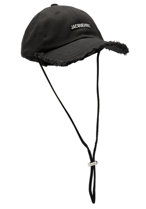 Jacquemus La Casquette Artichaut Cotton cap - Black - 60 (60cm / L)