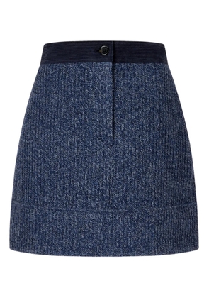 TOMBOY knitted mini skirt - Blue