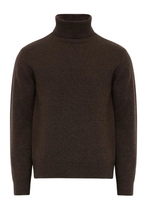 MM6 Maison Margiela roll-neck sweater - Brown
