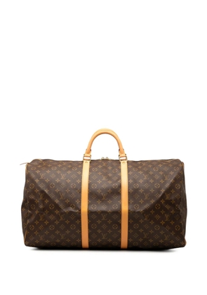 Louis Vuitton Pre-Owned 1999 Monogram Keepall 60 travel bag - Brown